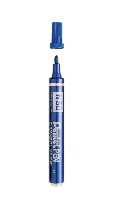 marker-permanentny-pentel-n50-niebieski-stan-nowy