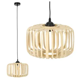 boho-lampa-sufitowa-bandigo-wiszaca-1xe27-mala-30cm-czarny-zwis-bambusowa