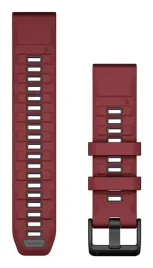 garmin-quickfit-band-grafitowy-czerwony-silikon