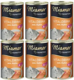 mokra-karma-dla-kota-napoj-miamor-vitaldrink-z-kurczakiem-6x135ml