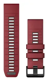 garmin-quickfit-band-grafitowy-czerwony-silikon