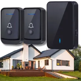 dzwonek-bezprzewodowy-2-przyciski-nadajniki-wodoodporny-zewnetrzny-do-drzwi