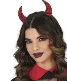 opaska-rogi-diabla-diablicy-diablica-diabel-halloween-rog-czerwone-diamenty