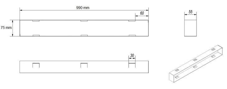 kieszen-do-kratki-luft-9x100-stan-nowy