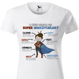 koszulka-damska-biala-prezent-na-dzien-nauczyciela-super-nauczyciel-l