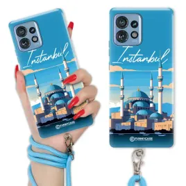 etui-do-motorola-edge-40-pro-sznurek-niebieski-summer-paradise