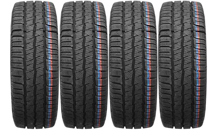 4x 205/65R16C OPONY ZIMOWE DOSTAWCZE 4 szt C przyczepność na śniegu (3PMSF)