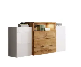 duza-komoda-z-szufladami-polkami-dwudrzwiowa-szafka-dab-wotan-biala-150-cm