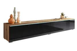 szafka-rtv-lowboard-komoda-polka-wiszaca-pod-telewizor-wotan-czarna-180-cm