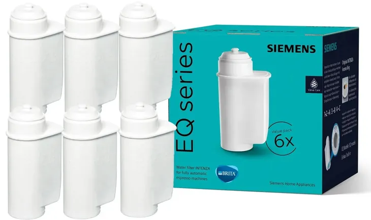 6x Filtr wody BRITA TZ70003 ekspresu Siemens Bosch