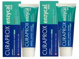 2x-pasta-do-zebow-curaprox-enzycal-1450ppm-lagodna-i-wzmacniajaca-75-ml