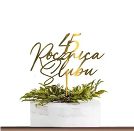 45-rocznica-slubu-stand-topper-na-tort-pleksi