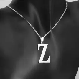srebrny-lancuszek-z-literka-z