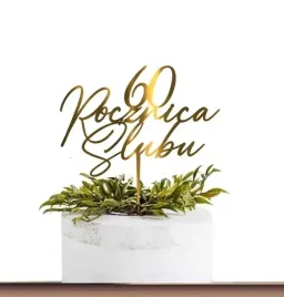 60-rocznica-slubu-stand-topper-na-tort-pleksi