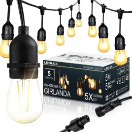 girlanda-ogrodowa-swietlna-5m-5x-zarowka-led-e27-przewod-wodoszczelna