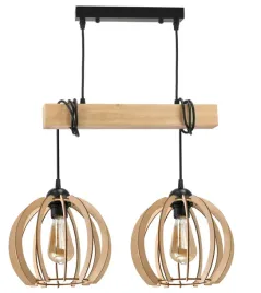 lampa-sufitowa-wiszaca-led-drewniana-belka-2x-e27-zyrandol-loft-rzadka-kula
