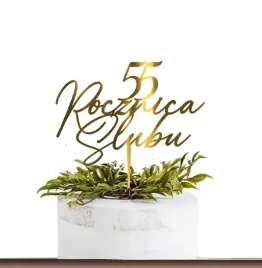 55-rocznica-slubu-stand-topper-na-tort-pleksi