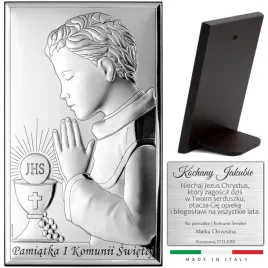 srebrny-obrazek-pamiatka-komunii-swietej-grawer