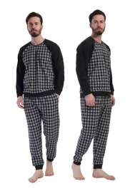 pizama-meska-bawelna-dlugi-rekaw-dlugie-spodnie-vienetta-xxl-z-kieszeniami