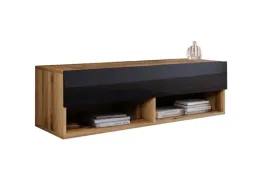 szafka-rtv-lowboard-komoda-polka-wiszaca-pod-telewizor-dab-czarny-100-cm