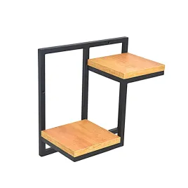 kwietnik-wiszacy-podwojny-wiszacy-polka-na-sciane-dab-zloty-craft-metal
