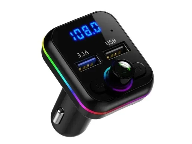 transmiter-bluetooth-samochodowy-fm-2x-usb-rgb-funkcje-ladowarka-usb-zestaw-glosnomowiacy