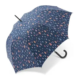 parasol-happy-rain-dlugi-long-krople-deszczu-niebieski
