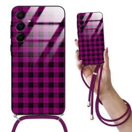 etui-do-samsung-a55-5g-obudowa-case-cross-glam-fioletowy-sznurek-kratka