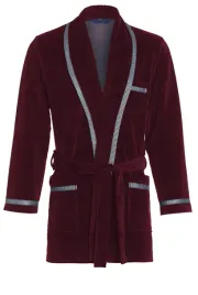 bonzurka-meska-krotki-szlafrok-welurowy-re-117-bordo-xxxl