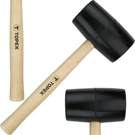 topex-mlotek-gumowy-czarny-o-srednicy-72-mm-900-g-trzonek-drewniany-02a347