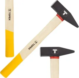 topex-mlotek-slusarski-500-g-trzonek-z-mocnego-drewna-jesionowego-02a405