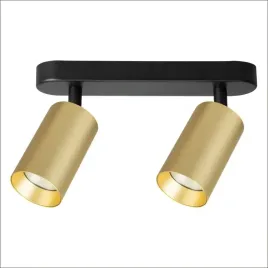 lampa-sufitowa-spot-pipe-spot-czarny-zloty-2xgu10-ruchomy-reflektor