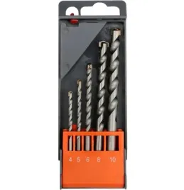 sthor-zestaw-wiertel-do-betonu-4-5-6-8-10-mm-ze-stali-weglowej-23331