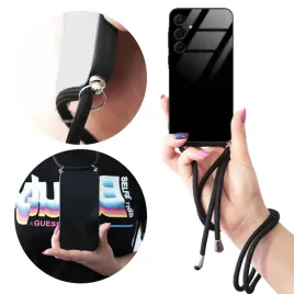 etui-do-samsung-a55-5g-obudowa-case-glass-szklane-cross-glam-czarny-sznurek