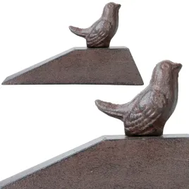 zeliwny-stoper-do-drzwi-z-ptaszkiem-wolnostojacy-ciezki-odboj-ogranicznik