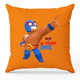 poduszka-ozdobna-pomaranczowa-el-primo-imie-brawl-stars-na-prezent-wzory