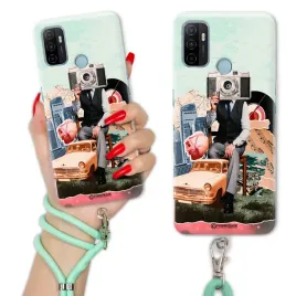 etui-do-oppo-a53s-ze-sznurkiem-vintage-sassy-mietowy