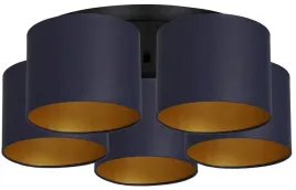 lampa-sufitowa-plafon-nowoczesny-arden-niebieski-zloty-abazur-5xe27-salon