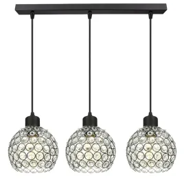 lampa-sufitowa-wiszaca-led-krysztalowe-kule-czarna-nowoczesna
