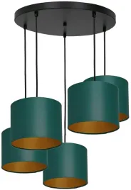 lampa-wiszaca-sufitowa-nowoczesna-arden-zielono-zlota-abazur-5xe27-salon