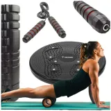 profesjonalny-zestaw-treningowy-walek-roler-45cm-twister-skakanka-lozyska