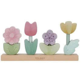 little-dutch-drewniana-ukladanka-piramidka-kwiaty-fairy-garden