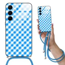 etui-do-samsung-a55-5g-obudowa-glass-cross-glam-niebieski-sznurek-kratka