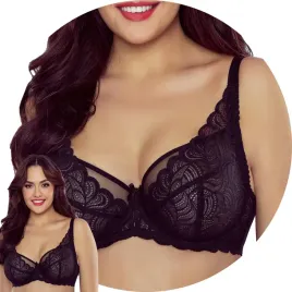 vivisence-1075-koronka-tiul-czarny-95d-biustonosz-miekki-soft