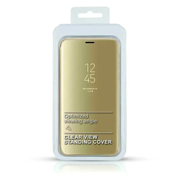 clear-view-cover-sam-a72-gold-stan-opakowania-oryginalne