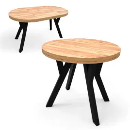 stol-okragly-o-80-cm-maly-rozkladany-do-130-cm-czarny-dab-craft-na-6-osob