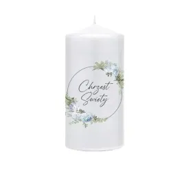 swieca-chrzest-pienkowa-kwiatki-blekitne