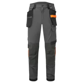 spodnie-robocze-bhp-elastyczne-worki-kieszeniowe-portwest-ev440-szare-33