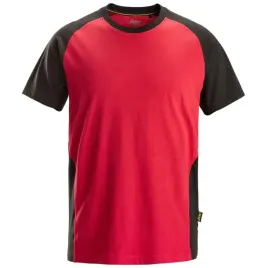 t-shirt-roboczy-bhp-koszulka-dwukolorowa-snickers-2550-czerwien-czern-xs
