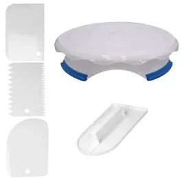 patera-obrotowa-talerz-do-dekoracji-tortu-28-cm-szpatulki-szpatula